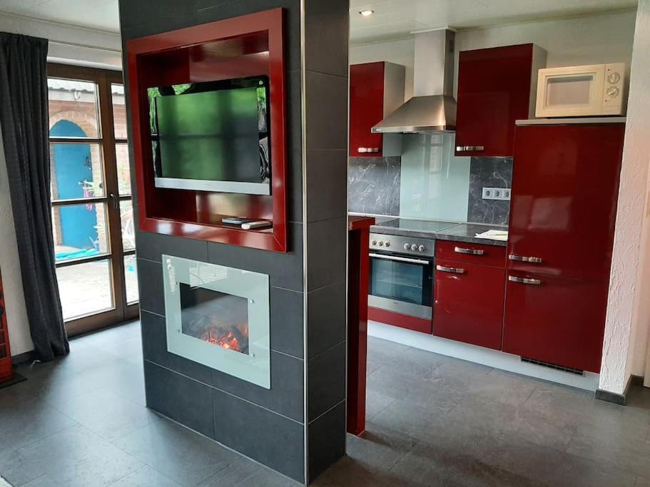 Ferienwohnung Am Niederrhein Kevelaer Esterno foto